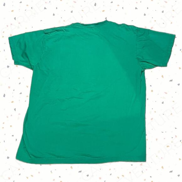 Sonoma St Patricks Day Flynns Inn Green Irish Y2K Graphic Tee Thrashed Grunge XL - Picture 2 of 7